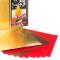 DUO FOLD GOLD/RED -  - 10 SHEETS - 15x15 cm (6x6)