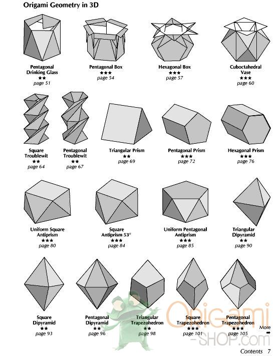 Origami & Geometry by John Montroll