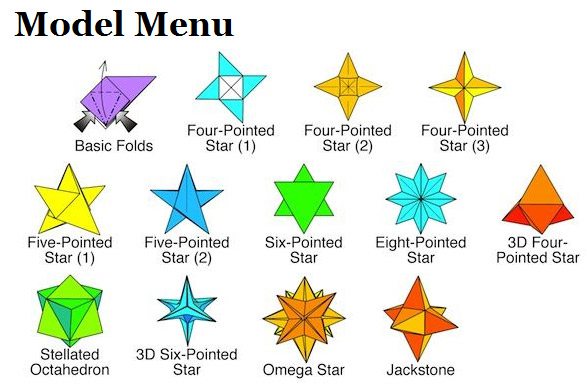 Origami Star Book 58
