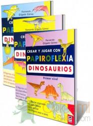 livre origami Dinosaurios 1 et 2 et 3 de Fernando Gilgado Gomez en espagnol