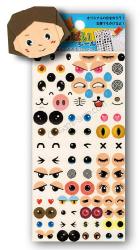 eyes and noses stickers
