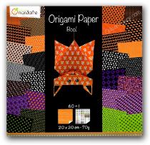 Origami Paper - 60 sheets with patterns - 20x20cm zoo animal scrapbooking
