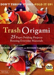 book Trash Origami with DVD Michael G. LAFOSSE in english