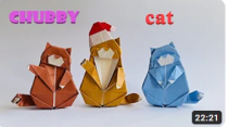 Pack Kami 15x15 cm 60 sheets (5.90x5.90) - ORIGAMI CATS
