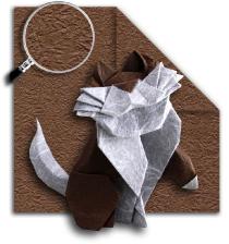 Octa origami paper