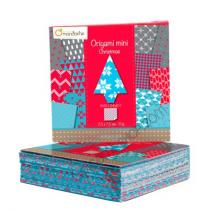 Pack: Origami Mini Christmas - 24 patterns - 240 sheets - 7.5x7.5 cm (3x3)
