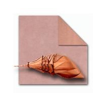 Copper Tissue-foil Paper - 15x15 cm (6x6) - 10 sheets - Decreasing price