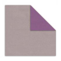 Double-sided extra large Grey/Violet