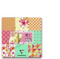Origami Paper Touch - 60 sheets with patterns - 15x15 cm