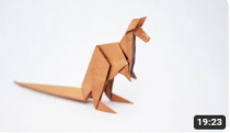 5 Copper Tissue-foil Papers 20X20 cm (6x6) - ORIGAMI KANGAROO