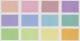 Pack: Tant - 12 shades of Pastel - 48 sheets - 15x15cm (6x6)