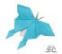 Shades of Blue - Double-sided Origami Sheet