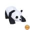 Papercraft Playful Panda + Glue and brush