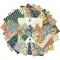 Pack 60 Origami sheets Shibori Kiribati - 15x15 cm (6''x6'')