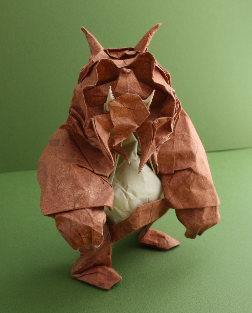 Troll create and fold By Nicolas TERRY http://www.passion-origami.com