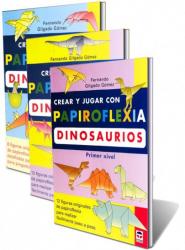 origami book Dinosaurios 1 and 2 and 3  Fernando Gilgado Gomez in spanish