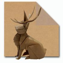 Camel Tissue-foil Paper 60x60 cm scrapbboking origami thailand