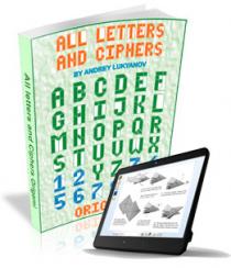 All letters and Ciphers [e-book Edition]