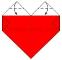 Corazón de origami [Diagrama gratuito]
