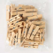 50 Natural Wood Clips 25 mm (1'') - 35 mm