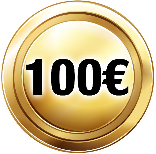 Pay 100 € to Origami-shop
