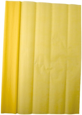 YELLOW TISSUE PAPER - 50x75 cm - 8 sheets