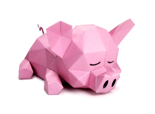 Papercraft - Pig