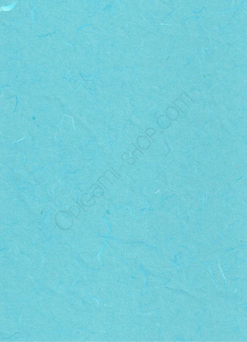 Turquoise Mulberry Silk Paper