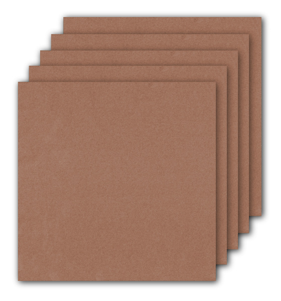 Karape Brown 19 gsm - 5 sheets - 30x30 cm (12"x12")