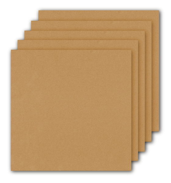 Karape Light Brown 19 gsm - 5 sheets - 30x30 cm (12"x12")