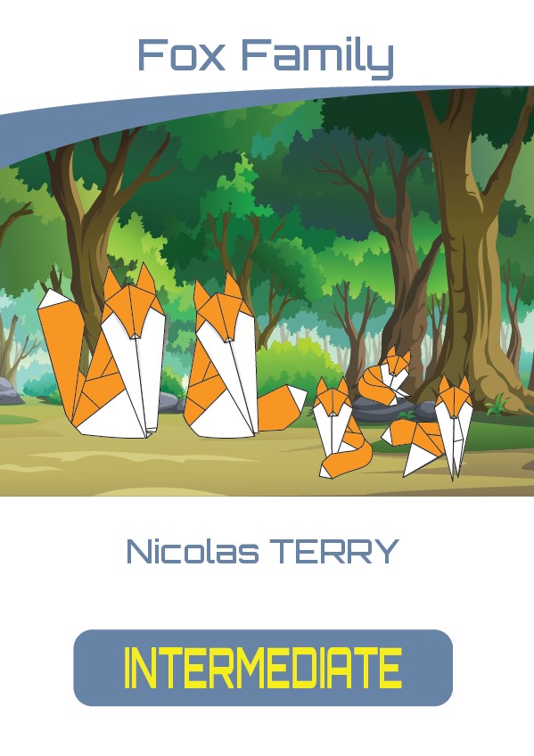 Famille de renards - Nicolas TERRY