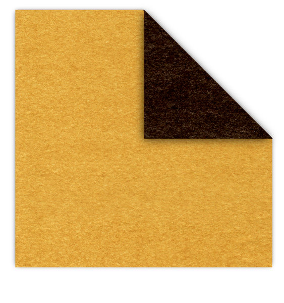 DUO Papier Sandwich Harvest Gold /Noir - 23x23 cm
