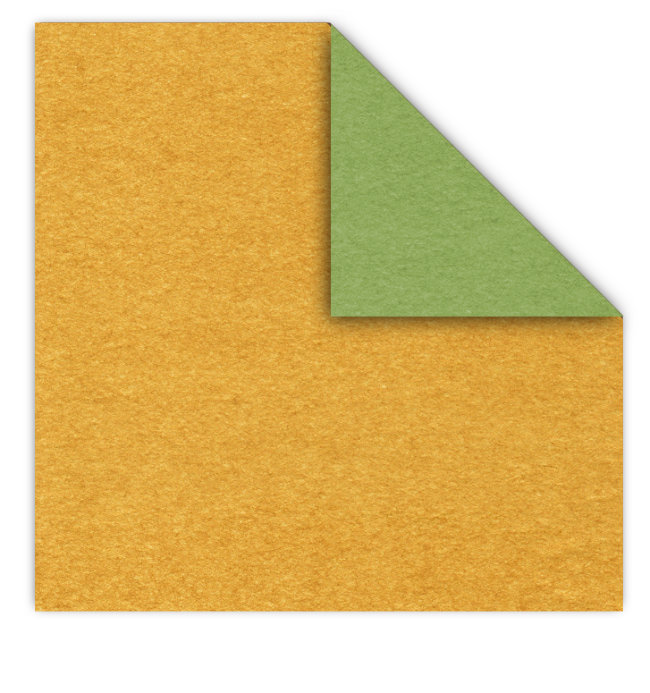 DUO Papier Sandwich Harvest Gold / Olive - 35x35 cm