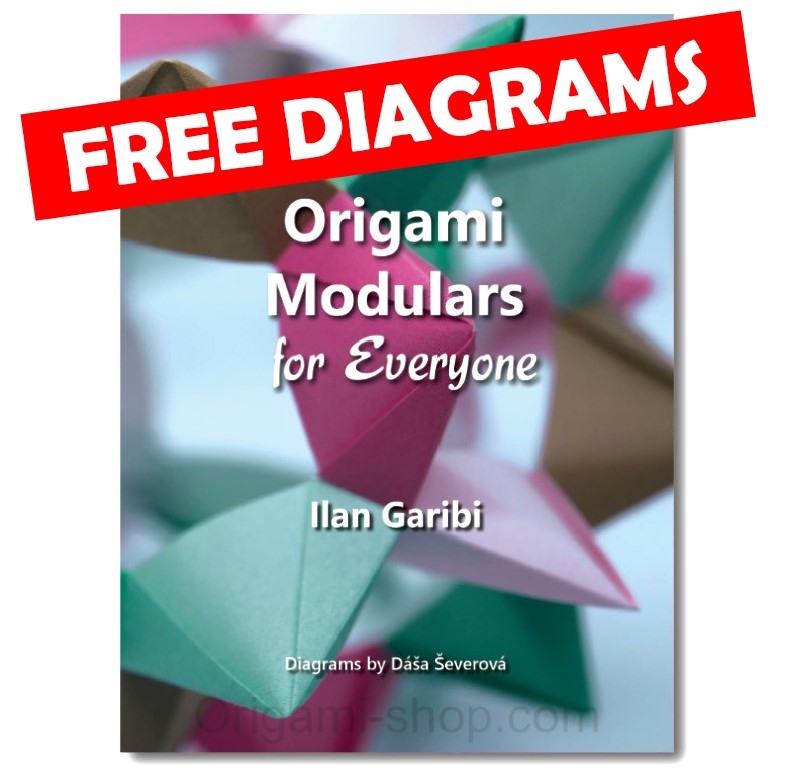 "Origami Modulars for Everyone": 4 free diagrams [Free e-book]