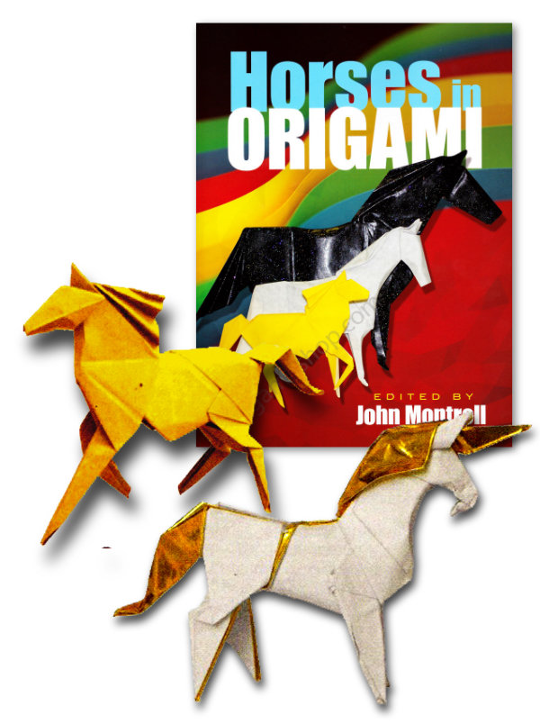 Chevaux en origami
