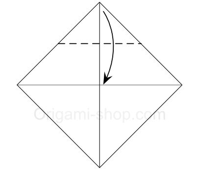Easy Origami Heart - Folding Intructions