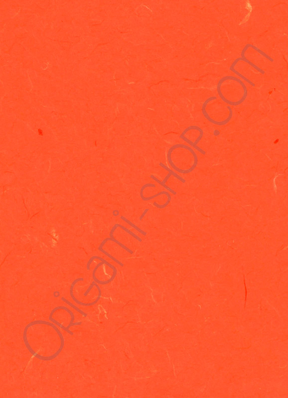 Orange Mulberry Silk Paper