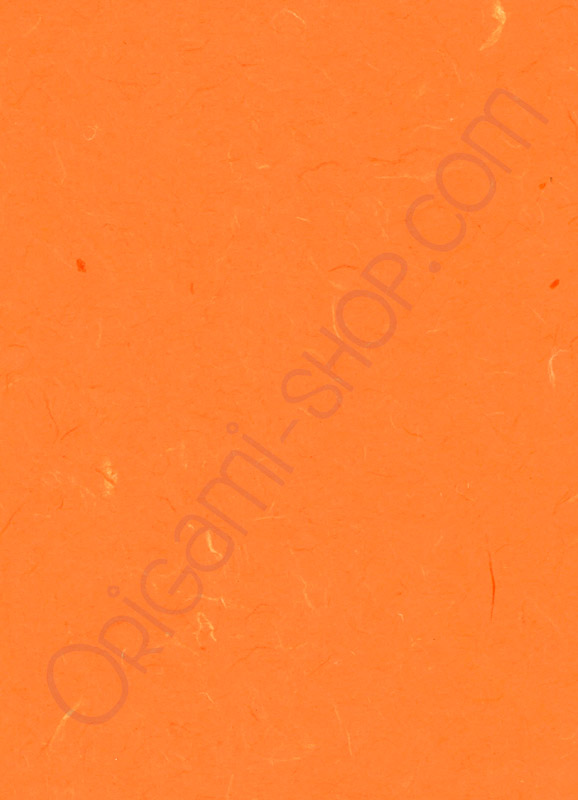 Papier de soie mûrier Orange Clémentine
