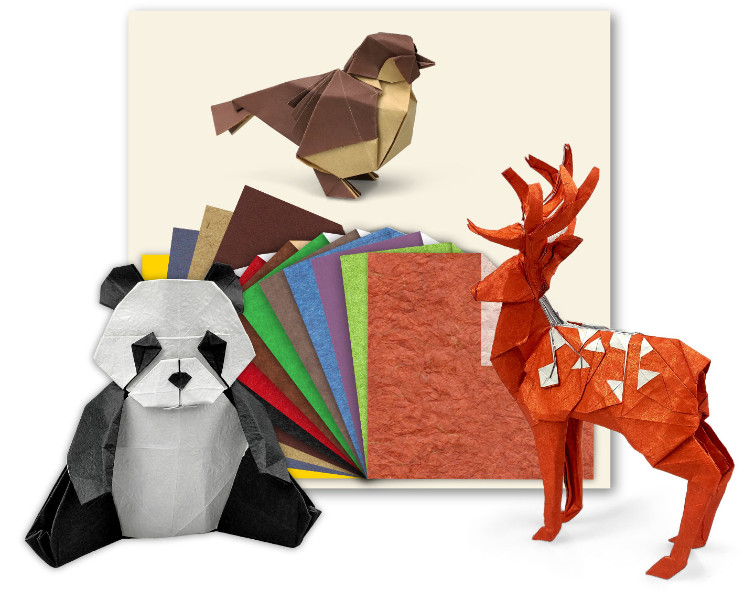 Selection of sheets for the book "Vol 9 Origami Moments"