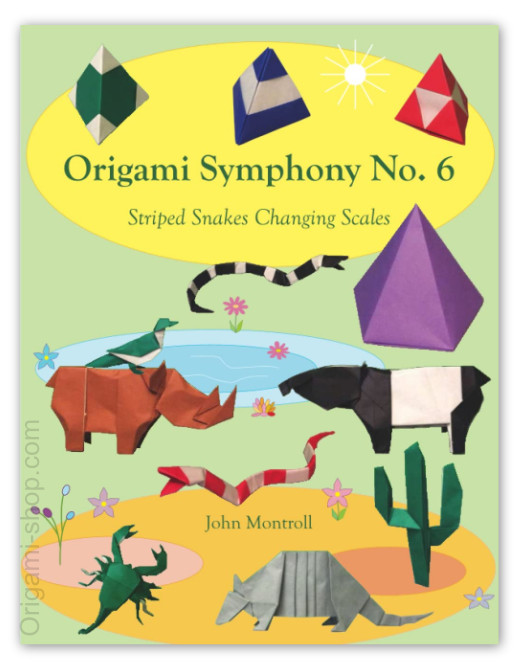 Origami Symphony #6 - Serpents rayés, désert et jungle