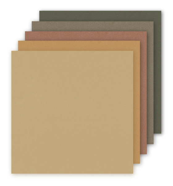 Pack Karape 19 gsm - 5 colors - 15 sheets - 30x30 cm (18.5"x25")