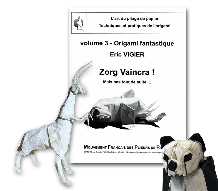 MFPP Volume 3 - Origami Works by Eric Vigier (Madfolder)