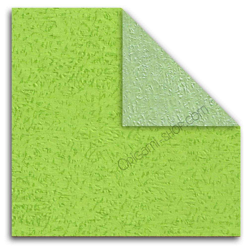VOG Papers PEARL-Crumpled - Light Green - 64x64 cm (25"x25")