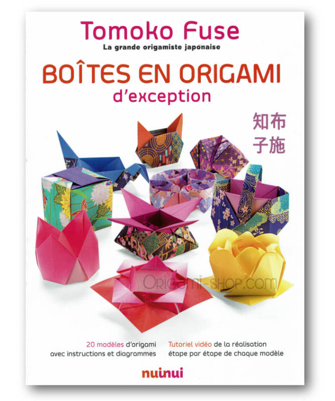 Boîtes en origami d'exception