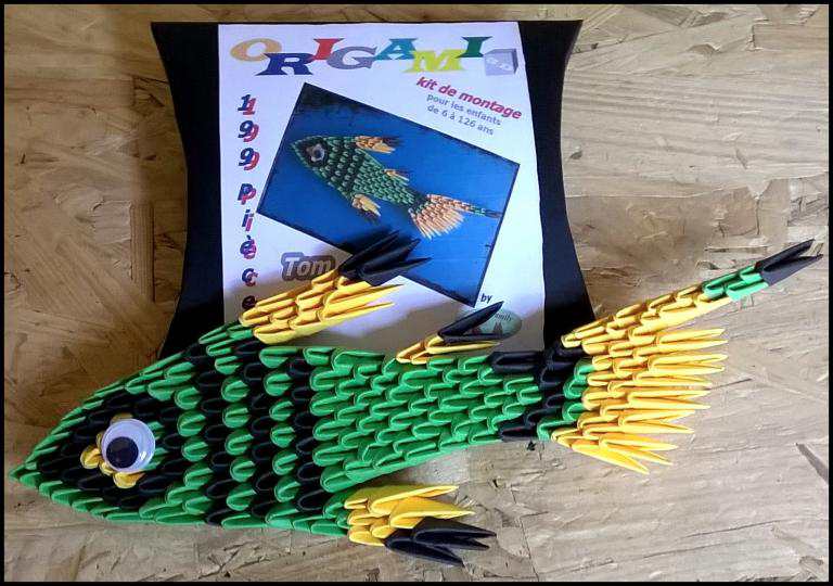 3D Kit: Green Fish - 199 modules