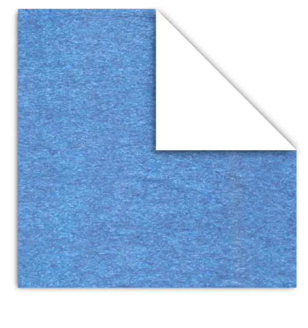 DUO Sandwich Paper Blue / White - 35x35 cm