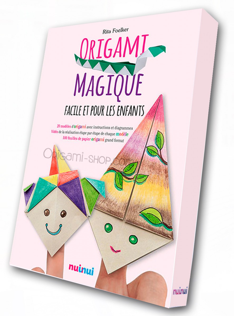 [Tout-en-un] Origami Magique facile et pour les enfants : Livre + 100 feuilles origami