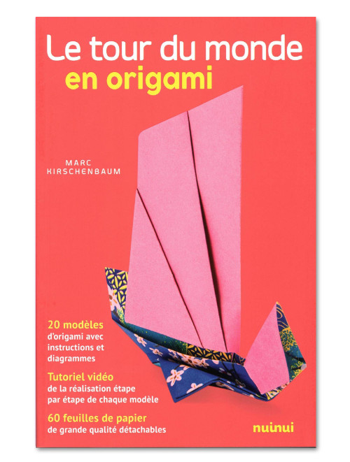 Le tour du monde en origami + 60 feuilles de papier origami