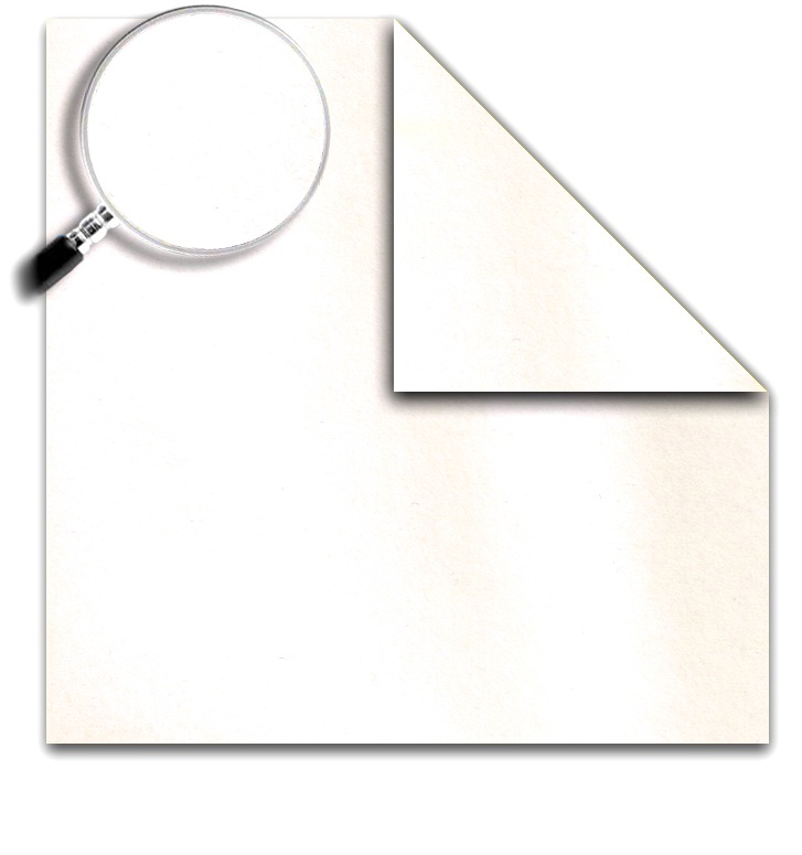 WHITE - 1 sheet - 15-20 g/m² - 40x40 cm