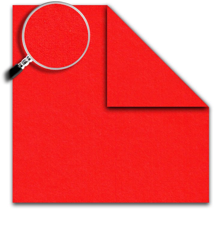 RED - 1 sheet - 15-20 gsm - 40x40 cm (16"x16")